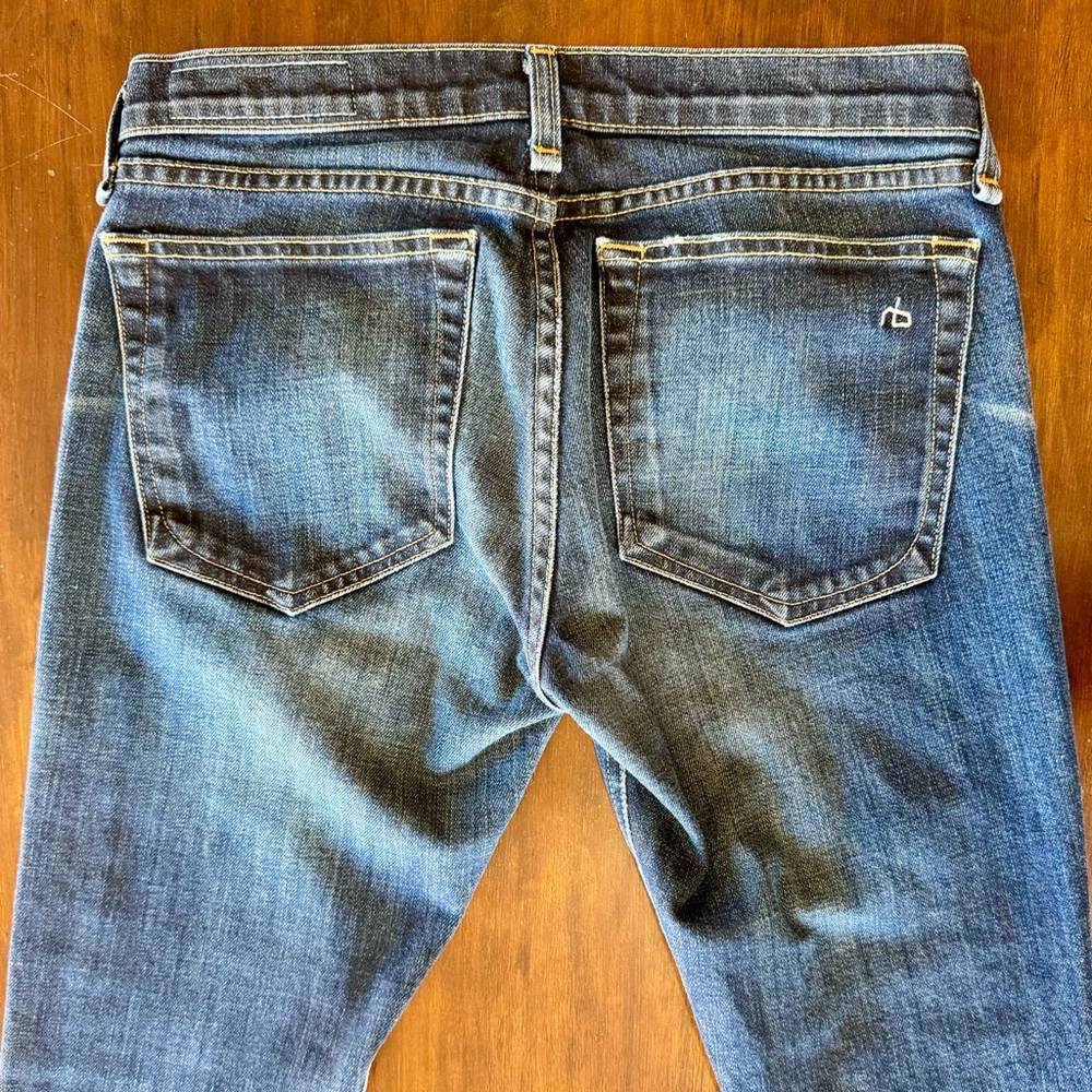 rag & bone The Dre Slim Boyfriend Jeans - Picture 12 of 14